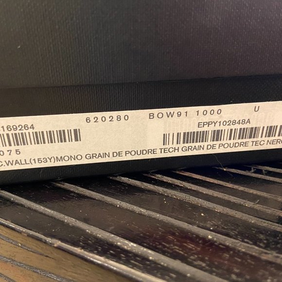 CLASSIC CASSANDRE CHAIN WALLET IN GRAIN DE POUDRE LEATHER - Picture 11 of 13